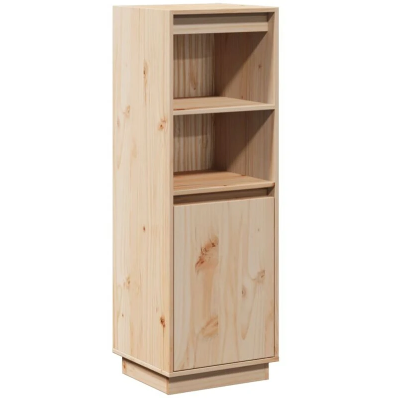Image of VIDAXL Highboard 37x34x110cm Solid Wood Pine Vidaxl 8720286841075