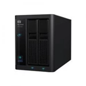 Western Digital WD 12TB My Cloud PR2100 2bay NAS Storage WDBBCL0120JBK-EESN