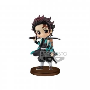 Image of Bandai Kimetsu Noyaiba Tanjiro Kamado V2 Q Posket Figure