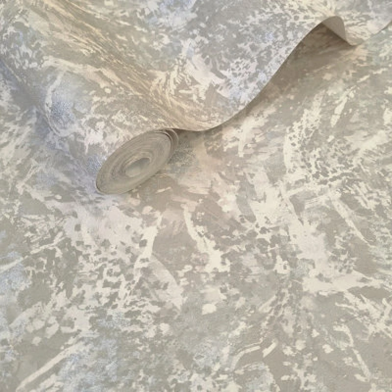 Image of Holden Decor Pluma Feather Texture Beige Neutral Embossed Wallpaper