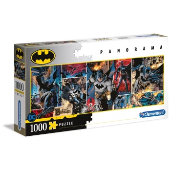 image of Clementoni 1000pcs Panorama Jigsaw Puzzle - Batman