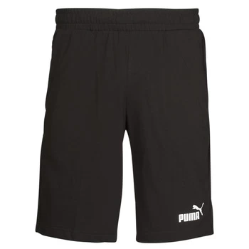 image of Puma ESS JERSEY SHORT mens Shorts in Black - Sizes L,M,S,XL,XXL