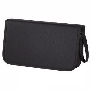 Image of Hama CD wallet for storing 104 CDs/DVDs/Blurays, black