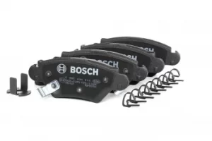 Image of Bosch Brake Pads OPEL,CHEVROLET,VAUXHALL 0 986 494 014 09193251,1605025,1605037 Disk Pads,Brake Pad Set, disc brake 1605039,1605040,1605093,1605105