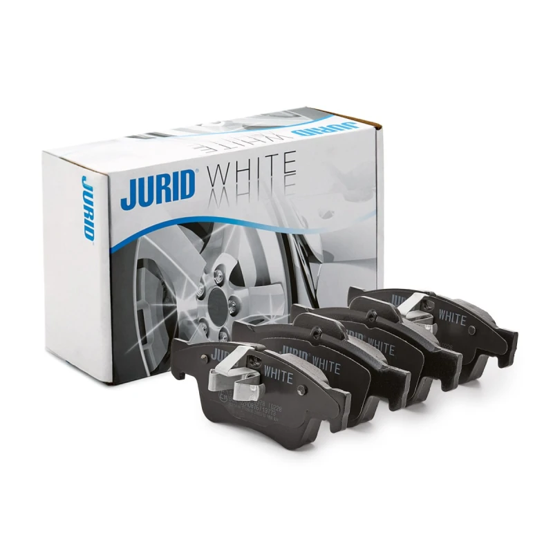 Image of JURID 573202JC Brake pad set prepared for wear warning indicator, PREMIER Ceramic Brake Pad Set,disc brake (402)