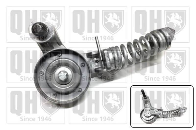Image of QUINTON HAZELL Tensioner Lever, v-ribbed belt QUINTON HAZELL QTA1190