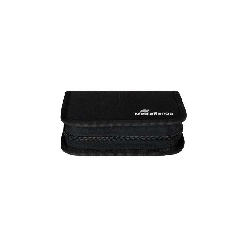 Image of MediaRange BOX98 memory card case 3 cards Nylon Black