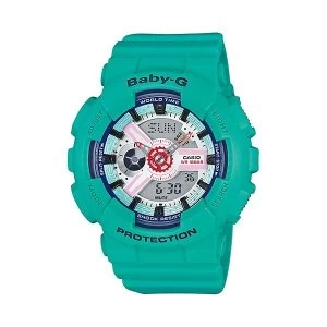 Image of Casio BABY G BA 110 Series Analog Digital Watch BA 110SN 3A Teal