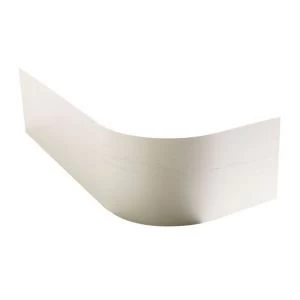 image of Cooke Lewis Kitchens Ivory Woodgrain effect Curved plinth L0.75m