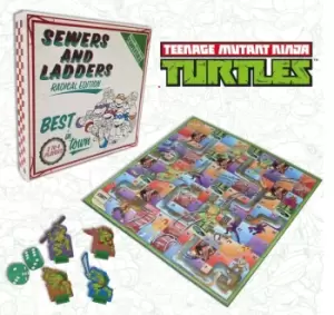 image of Teenage Mutant Ninja Turtles Sewers & Ladders board game