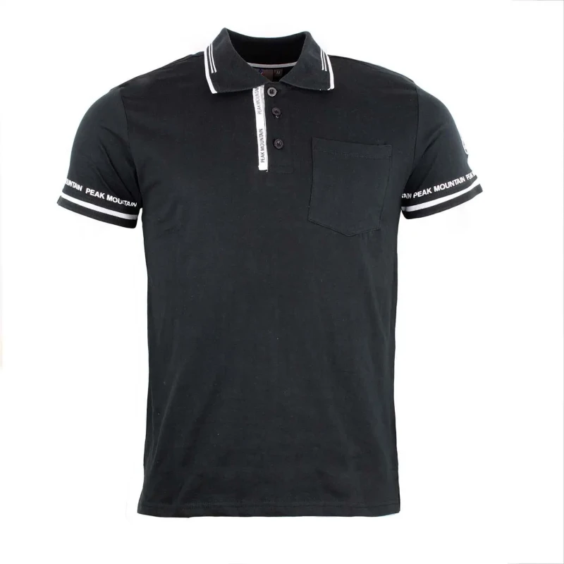 Image of Polo shirt Peak Mountain Croma Noir Male 2XL