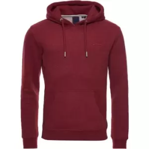 image of Superdry Vintage Logo Hoodie - Red