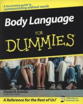 Image of Body Language for Dummies by Elizabeth Kuhnke Paperback
