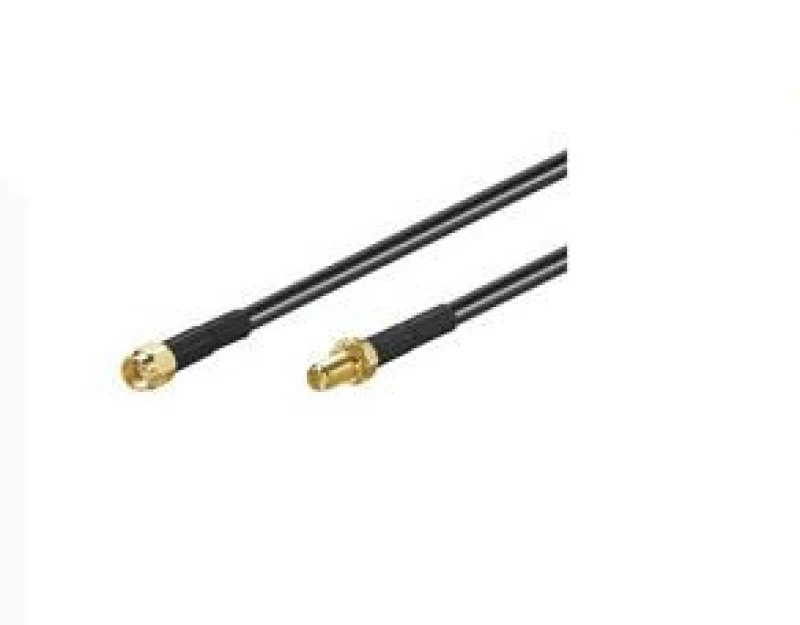 Image of Microconnect 51678 coaxial cable 5m RP-SMA Black