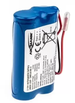 Image of Ansmann 2447-3033-20 Battery,li-Ion,7Ah,3.63V.
