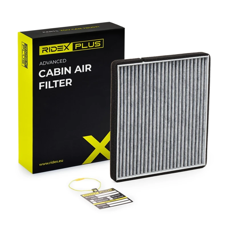 Image of RIDEX PLUS 424I0045P Pollen filter Activated Carbon Filter Filter,interior air (424)