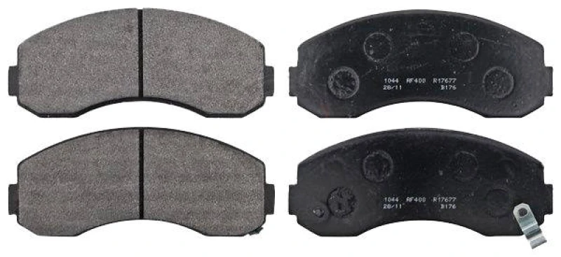 Image of A.B.S. 36948 Brake pad set with acoustic wear warning Brake Pad Set,disc brake (402)