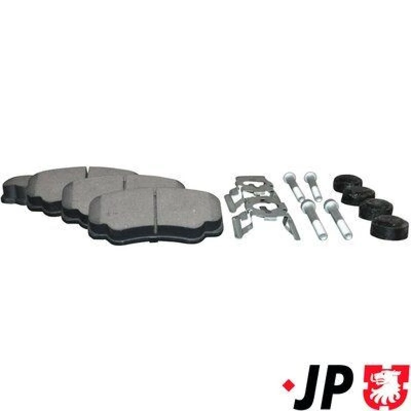 Image of JP GROUP Brake pad set JP GROUP 4163700610