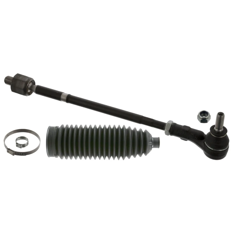 Image of FEBI BILSTEIN 44347 Tie Rod Front Axle Left, with nuts, with bellow Rod Assembly (284)