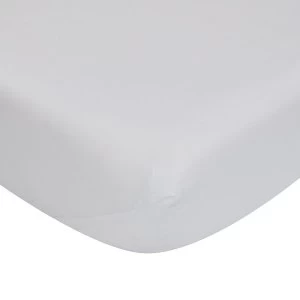 image of Catherine Lansfield Non-Iron Single Fitted Sheet