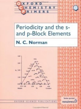 Image of Periodicity and the S- and P- Block Elements by Nicholas C Norman Book