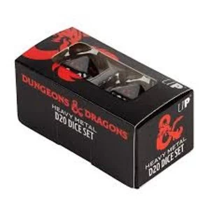 Image of Dungeons & Dragons DDN -Heavy Metal D20 Dice Set