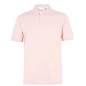 image of Calvin Klein Slim Fit Polo Shirt - Nude Lustre