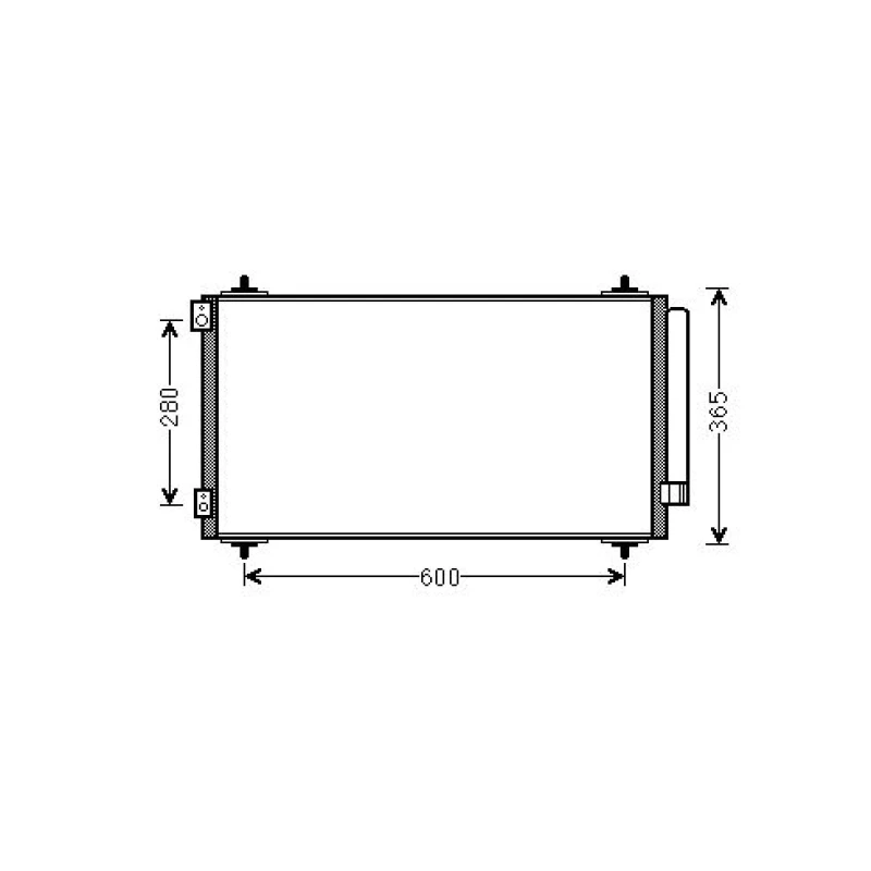 Image of Air conditioning condenser DIEDERICHS DCC1597