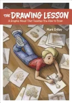 Image of drawing lesson a graphic novel that teaches you how to draw