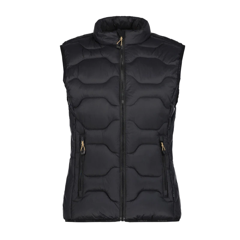Image of Icepeak Womens Merritt Insulated Sleeveless Gilet Black female 8 (XS)