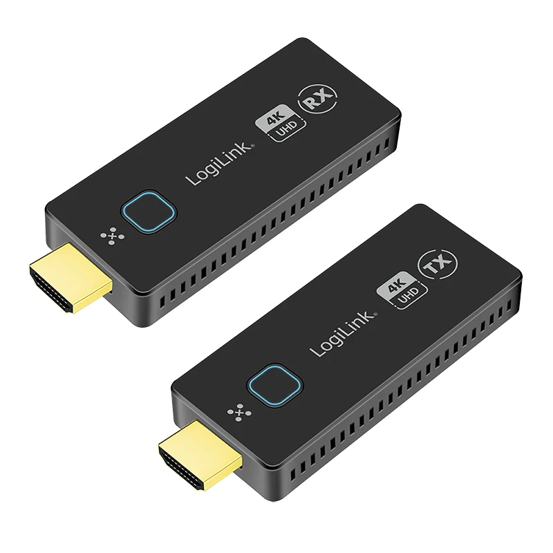 Image of LogiLink HDW0111 AV extender AV transmitter & receiver Black