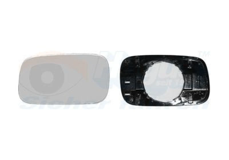 Image of VAN WEZEL Wing mirror glass VAN WEZEL 5834834