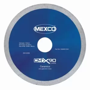 image of 125mm CMX90 Ceramic Tile Diamond Blade