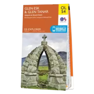 Image of Map of Glen Esk & Glen Tanar