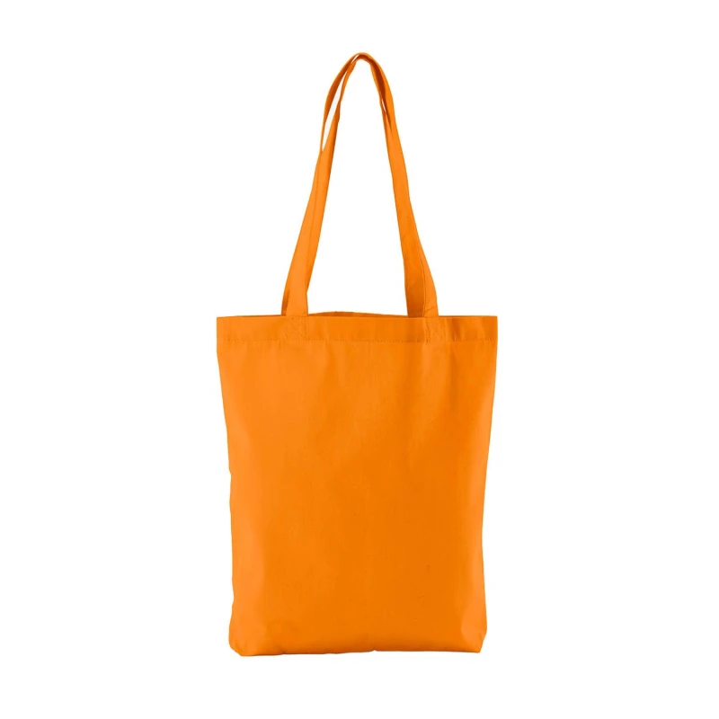 Image of Westford Mill Womens Twill Tote Bag in Orange Orange Female One Size