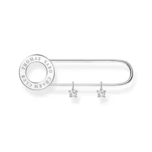 THOMAS SABO Silver Charm Club Zirconia Brooch