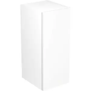Image of Kitchen Kit Flatpack Slab Kitchen Cabinet Wall Unit Super Gloss 300mm in White MFC