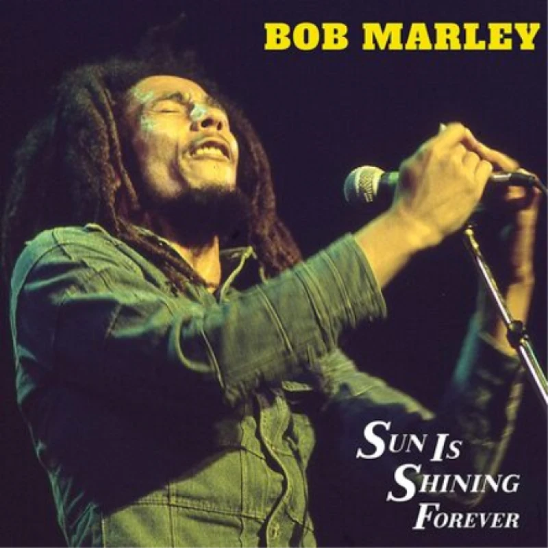 Image of Bob Marley Bob Marley Sun Is Shining Forever - Limited Edition Coloured Vinyl LP in Black One Size Unisex 0889466260513