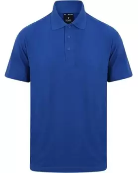 image of RS PRO Royal Blue Cotton, Polyester Polo Shirt, S, S