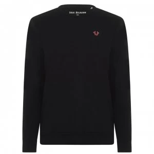 TRUE RELIGION Logo Sweatshirt - Black