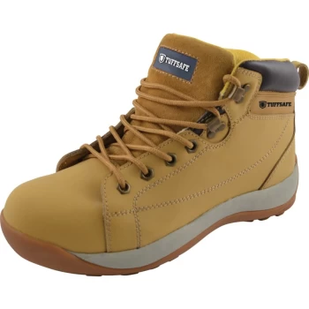 Image of BBH04 Mens Honey Nubuck Hiker Safety Boots - Size 9