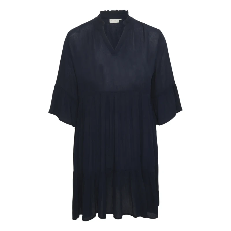 Image of KAFFE Curve Womens dress KAFFE Curve Mariana Bleu Female 46