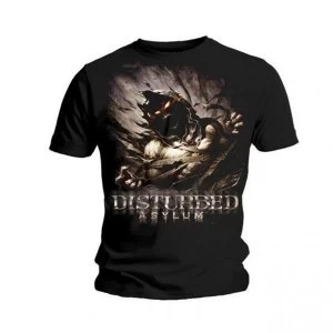 Image of Disturbed - Asylum Unisex Large T-Shirt - Black