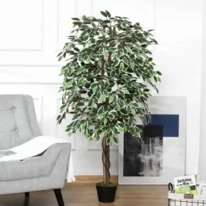 image of 160cm Artificial Ficus Tree, none