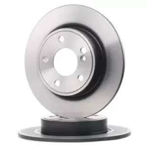 Image of TRW Brake disc DF6376 Brake rotor,Brake discs MERCEDES-BENZ,A-Klasse (W176),B-Klasse (W246, W242),CLA Coupe (C117)