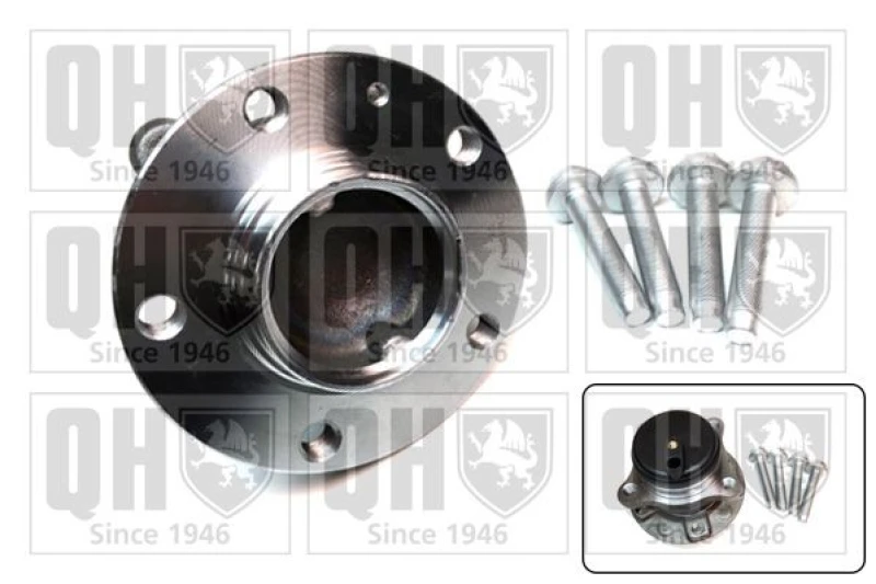 Image of QUINTON HAZELL Wheel bearing kit QUINTON HAZELL QWB1583