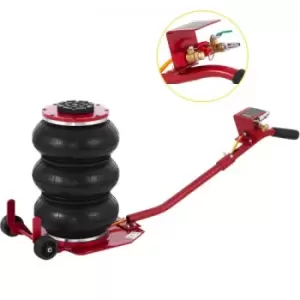 Image of VEVOR Pneumatic Car Jack 6600lbs Heavy Duty Air Jack Bag 3Ton Lifting Height Up To 16" Powerful Fast Pneumatic Jack for Car, Minivan, SUV Off-road Veh