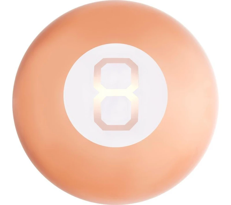 Image of GLOBAL GIZMOS 51329 Magic 8 Ball - Rose gold 5025301513290