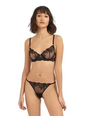 Image of BlueBELLA Marseille Underwired Bra, Black, Size 34Dd, Women