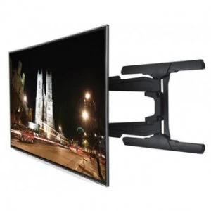 image of B Tech BT8221 B Tilt Swivel Flat Screen TV Bracket up to 65 Twin Arm